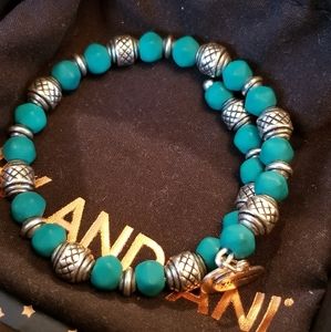 Alex and Ani Teal Green Wrap